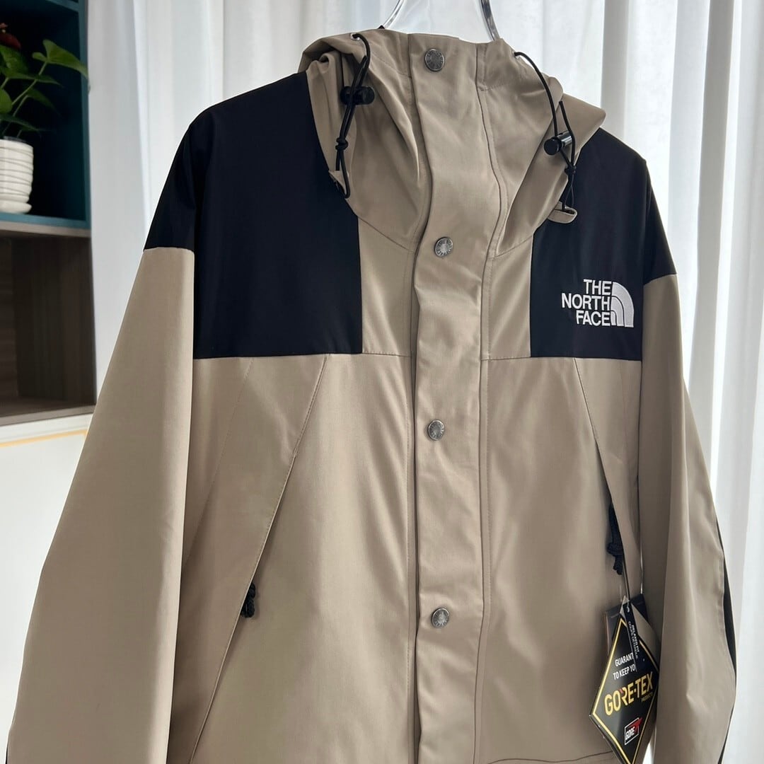 THE NORTH FACE 1990 GORE-TEX Mountain Jacket マウンテンジャケット 防水防風透湿 ベージュ ブラック 男女兼用 ユニセックス