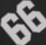 Supreme ナンバリング 66 ロングスリーブTシャツ スモールボックスロゴ ロンT ホワイト ブラック 男女兼用