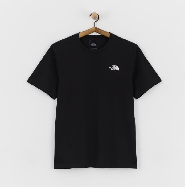 THE NORTH FACE Tシャツ メンズ レディース 半袖 グラフィック バックプリント ブラック ユニセックス