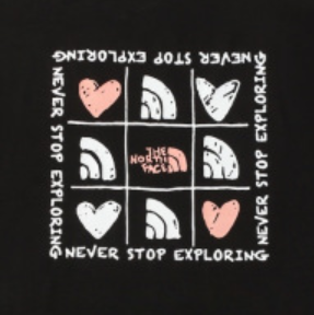 THE NORTH FACE ハートグラフィックTシャツ|ユニセックス 半袖Tシャツ