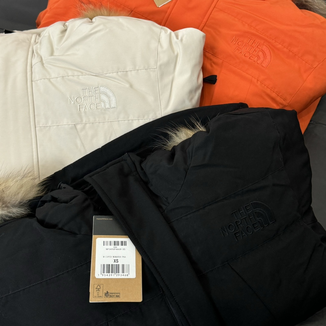 【THE NORTH FACE】Expedition エクスペディション ファー付きロングダウンジャケット 防水防寒 3カラー 保温防風撥水 男女兼用 ユニセックス