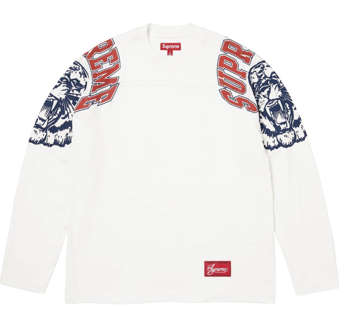 Supreme ナンバリング 66 ロングスリーブTシャツ スモールボックスロゴ ロンT ホワイト ブラック 男女兼用
