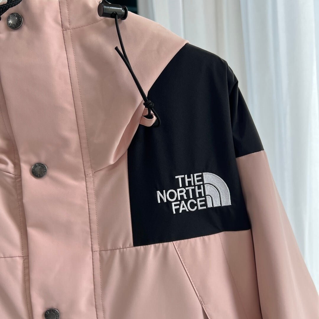 【THE NORTH FACE】マウンテンパーカー ピンク レディース メンズ 防水 防風 ジャケット ベビーピンク ブラック ユニセックス 登山 アウトドア ストリート