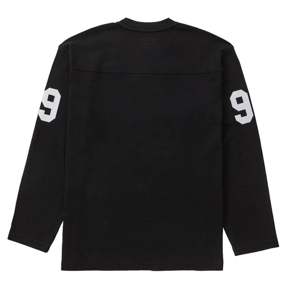Supreme 99 LONG SLEEVE JERSEY 24FW ナンバリング 99 フットボール ロングスリーブTシャツ ロンT ホワイト ブラック メンズ レディース