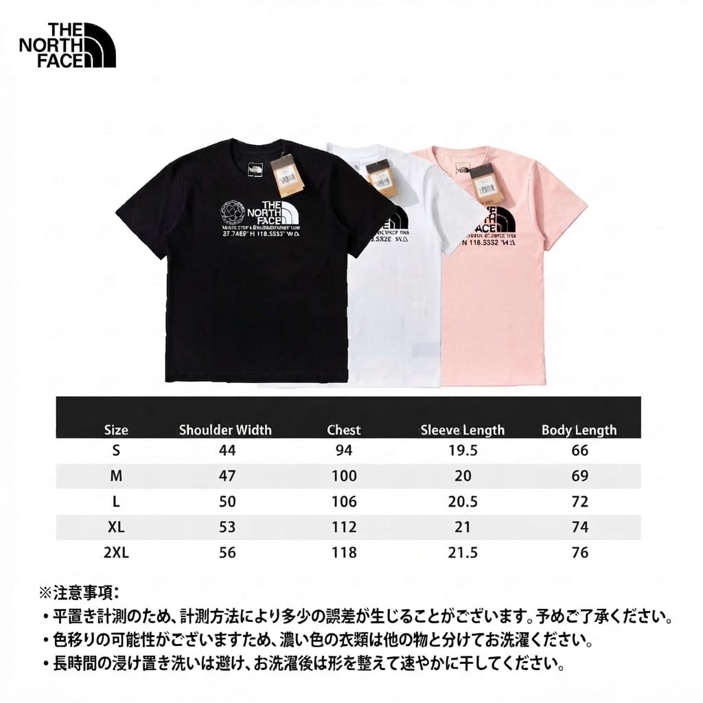 THE NORTH FACE グラフィックTシャツ メンズ レディース 半袖 ロゴTシャツ クルーネック ユニセックス ストリート カジュアル