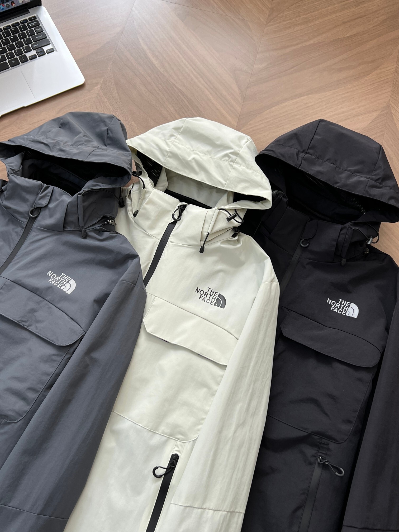 THE NORTH FACE マウンテンパーカー メンズ レディース ジャケット 防風 フード付き アウトドア カジュアル ブラック