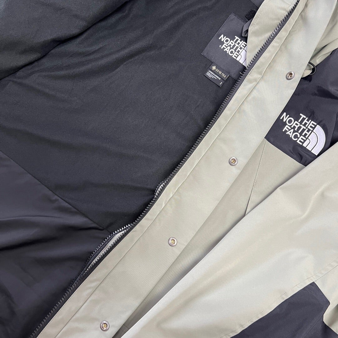 THE NORTH FACE 1990 GORE-TEX Mountain Jacket マウンテンジャケット 防水防風透湿 ベージュ ブラック 男女兼用 ユニセックス