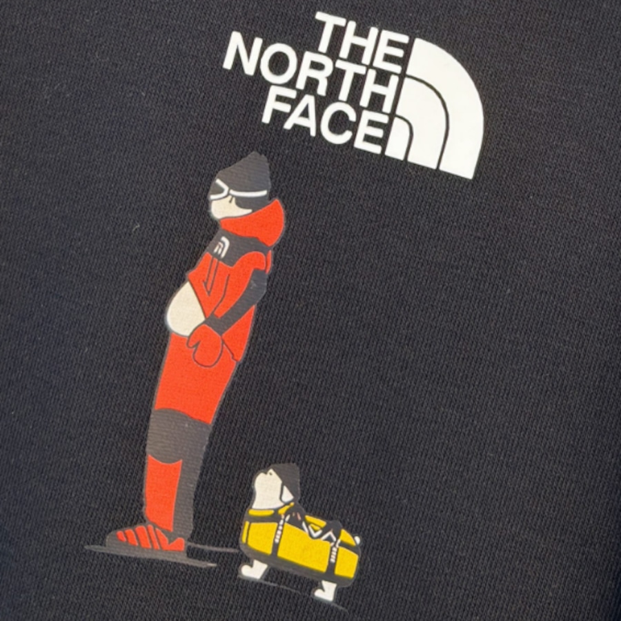 THE NORTH FACE スウェット トレーナー メンズ レディース クルーネック バックプリント 長袖 カジュアル トップス