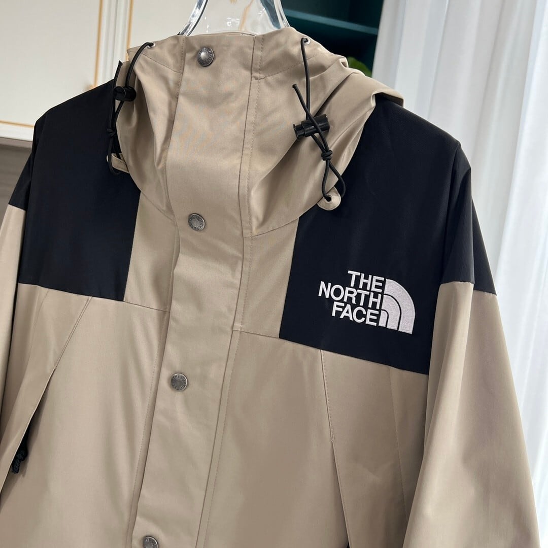 THE NORTH FACE 1990 GORE-TEX Mountain Jacket マウンテンジャケット 防水防風透湿 ベージュ ブラック 男女兼用 ユニセックス