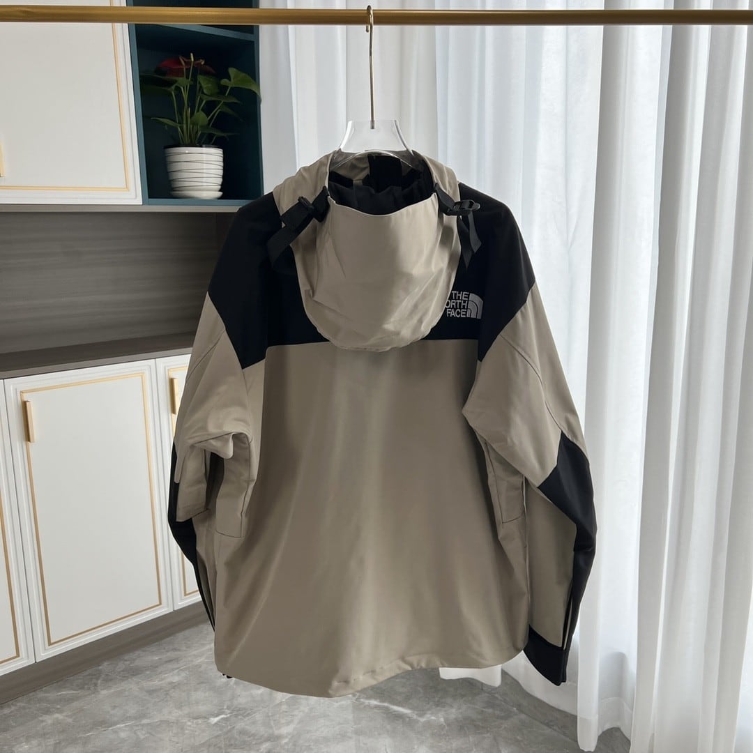 THE NORTH FACE 1990 GORE-TEX Mountain Jacket マウンテンジャケット 防水防風透湿 ベージュ ブラック 男女兼用 ユニセックス