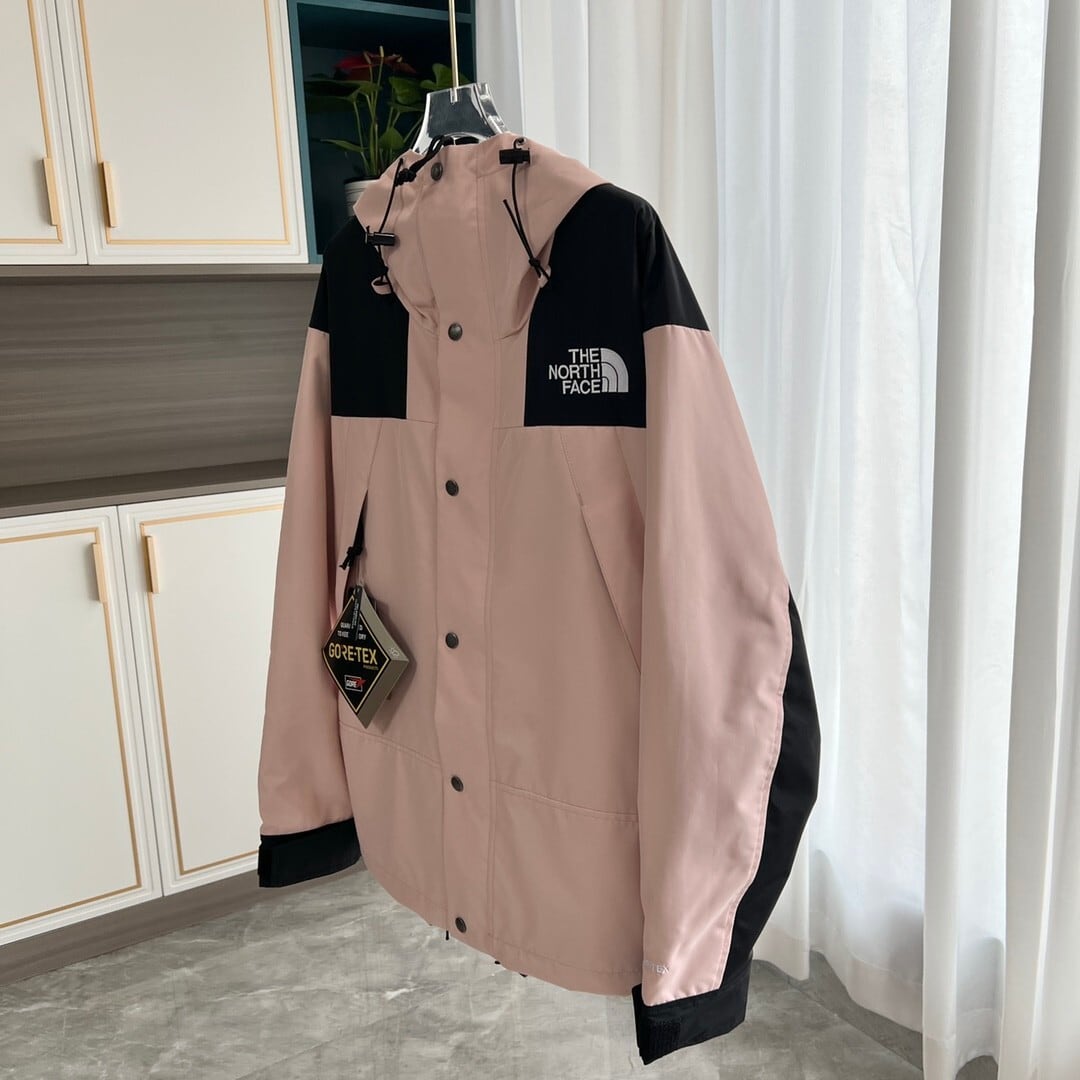 【THE NORTH FACE】マウンテンパーカー ピンク レディース メンズ 防水 防風 ジャケット ベビーピンク ブラック ユニセックス 登山 アウトドア ストリート