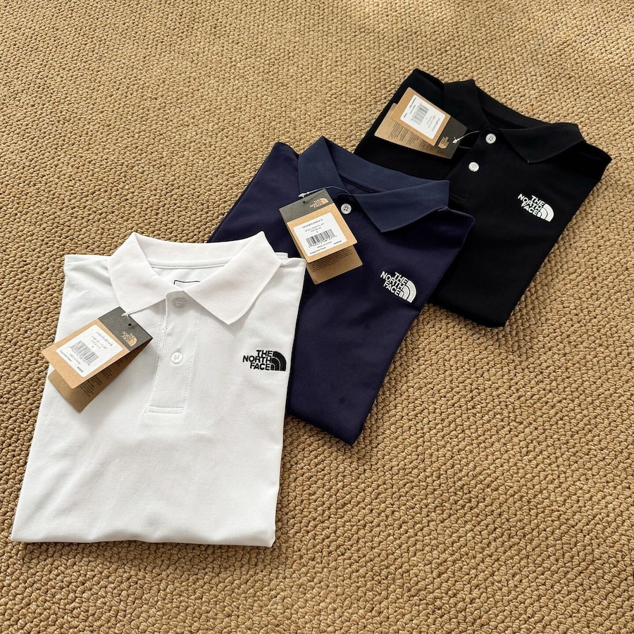 THE NORTH FACE ポロシャツ 半袖 通気性 軽量 快適 3カラー 定番デザイン 男女兼用 ユニセックス メンズ レディース